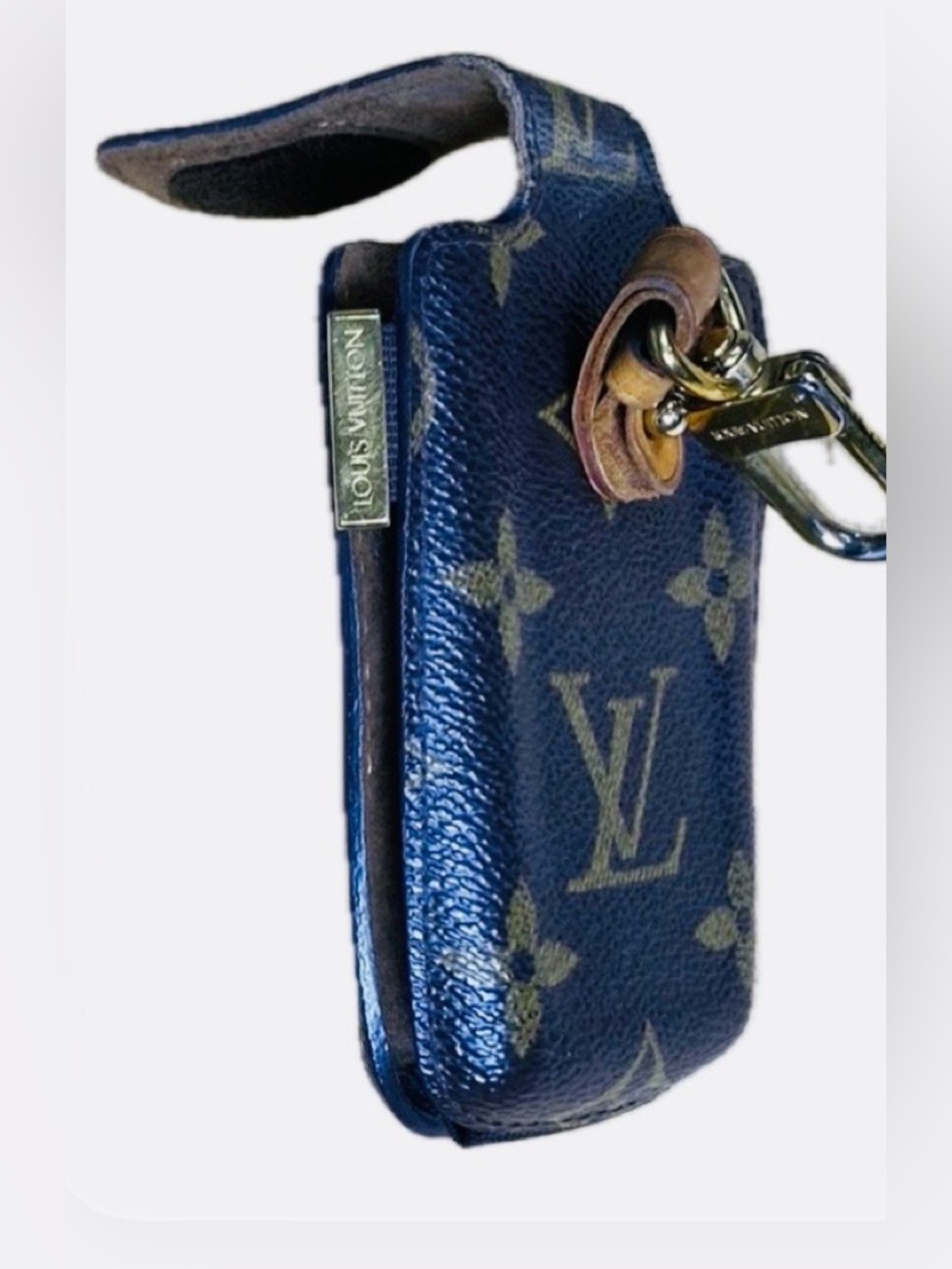Louis Vuitton Monogram Key Case with Gold Hardware
